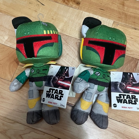Star Wars Other - Star Wars Boba Fett plush toys, sold as set of TWO, NWT